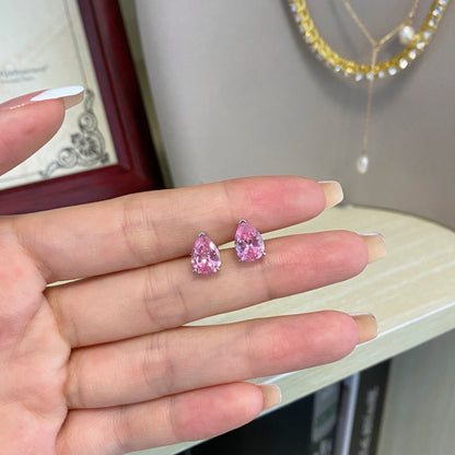 [ECHO ]Ornate Water Drop Shape Earrings