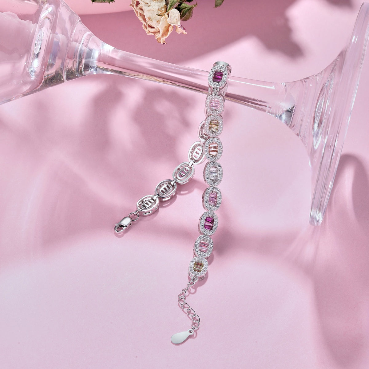 [ECHO ]Exquisite Ornate Emerald Cut Daily Bracelet