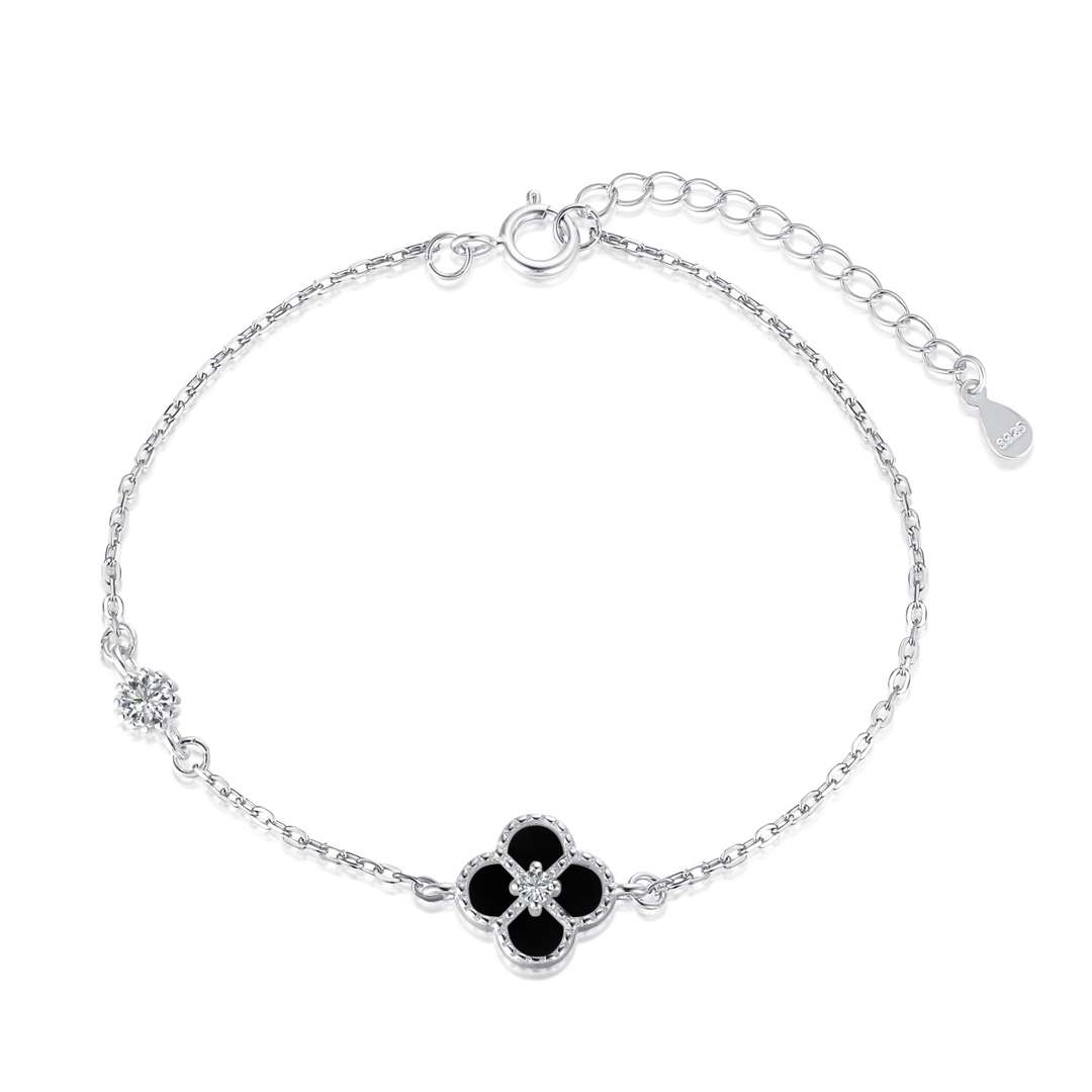 [ECHO ]Delicate Four Leaf Clover Bracelet