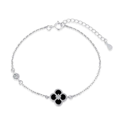 [ECHO ]Delicate Four Leaf Clover Bracelet