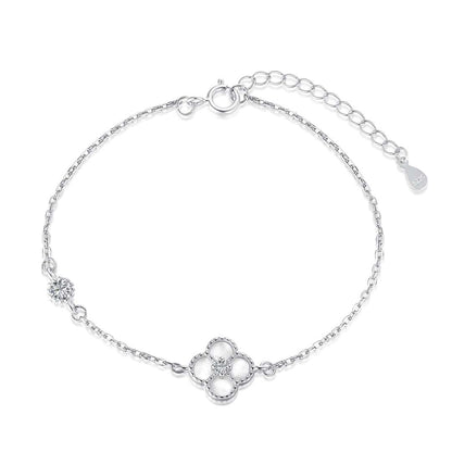 [ECHO ]Delicate Four Leaf Clover Bracelet