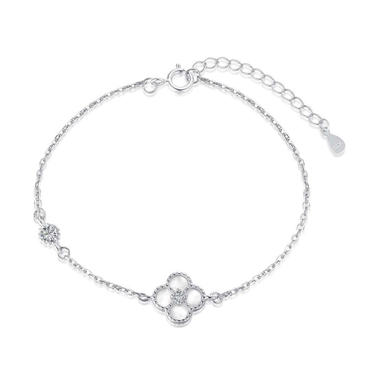 [ECHO ]Delicate Four Leaf Clover Bracelet