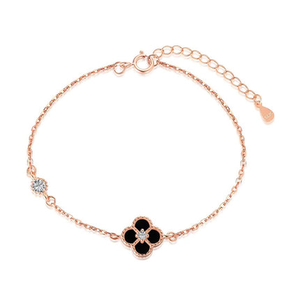 [ECHO ]Delicate Four Leaf Clover Bracelet