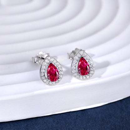 [ECHO ]Luxurious Water Drop Shape Earrings