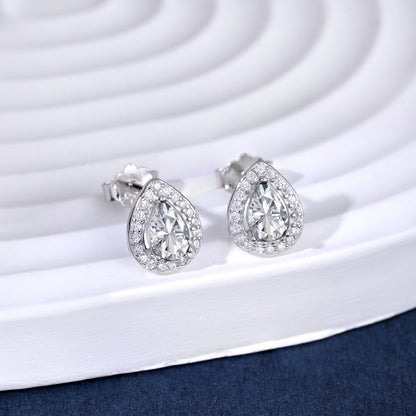 [ECHO ]Luxurious Water Drop Shape Earrings