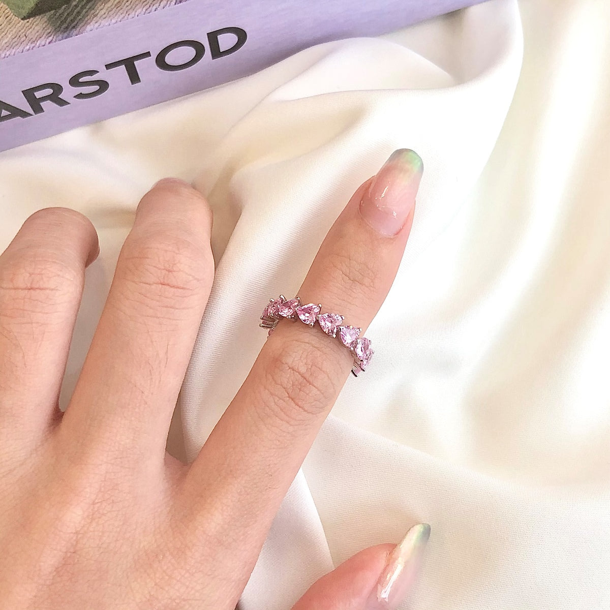 [ECHO ]0.25 Carat Radiant Romance Heart Cut Lover Ring