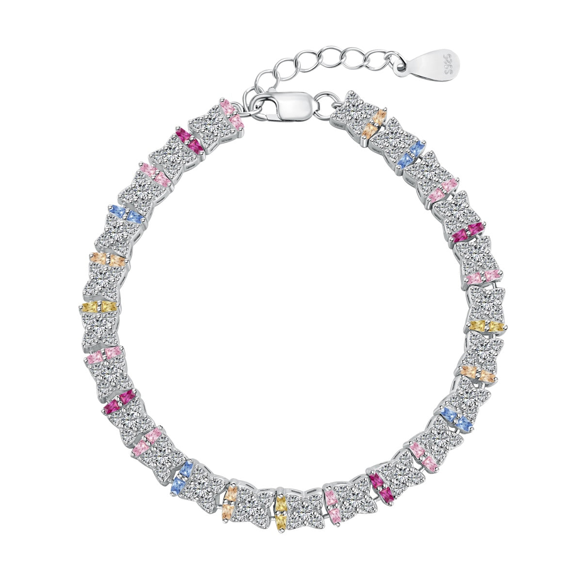 [ECHO ]Unique Colorful Flower Shape Daily Bracelet