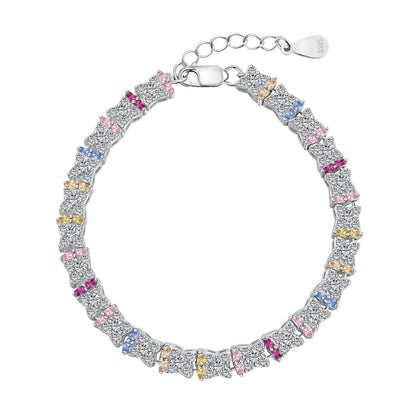 [ECHO ]Unique Colorful Flower Shape Daily Bracelet
