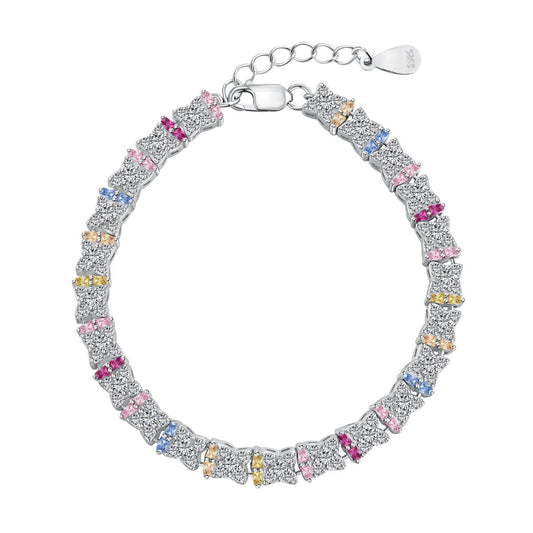[ECHO ]Unique Colorful Flower Shape Daily Bracelet
