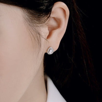 [ECHO ]Luxurious Water Drop Shape Earrings