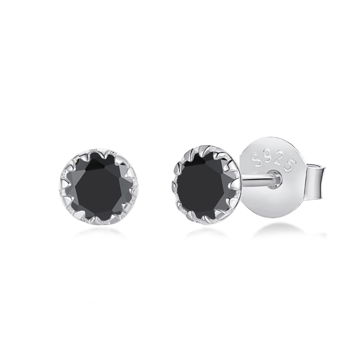 [ECHO ]Sparkling Colorful Round Shape Earrings