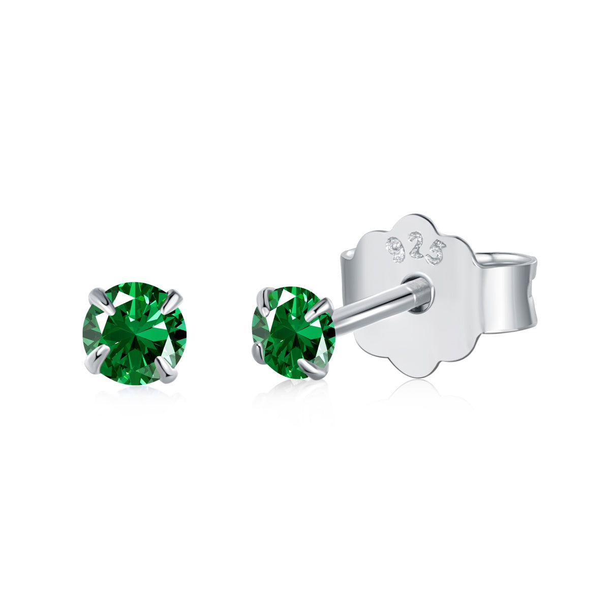 [ECHO ]Delicate Solitaire Earrings