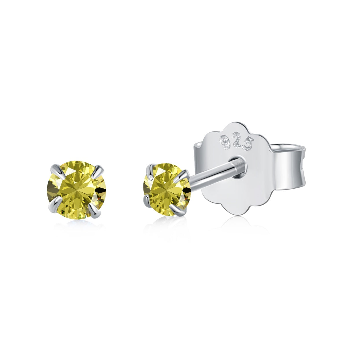 [ECHO ]Delicate Solitaire Earrings