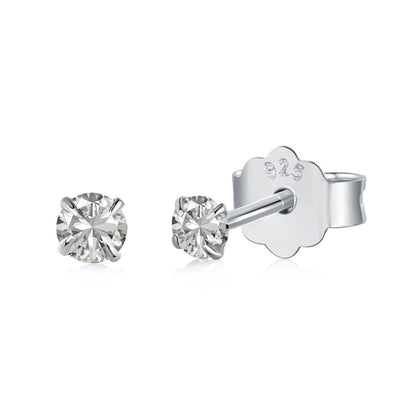 [ECHO ]Delicate Solitaire Earrings