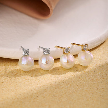 [ECHO ]Symphony Mermaid Pearl Earrings