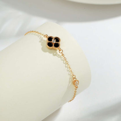 [ECHO ]Delicate Four Leaf Clover Bracelet