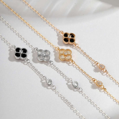 [ECHO ]Delicate Four Leaf Clover Bracelet