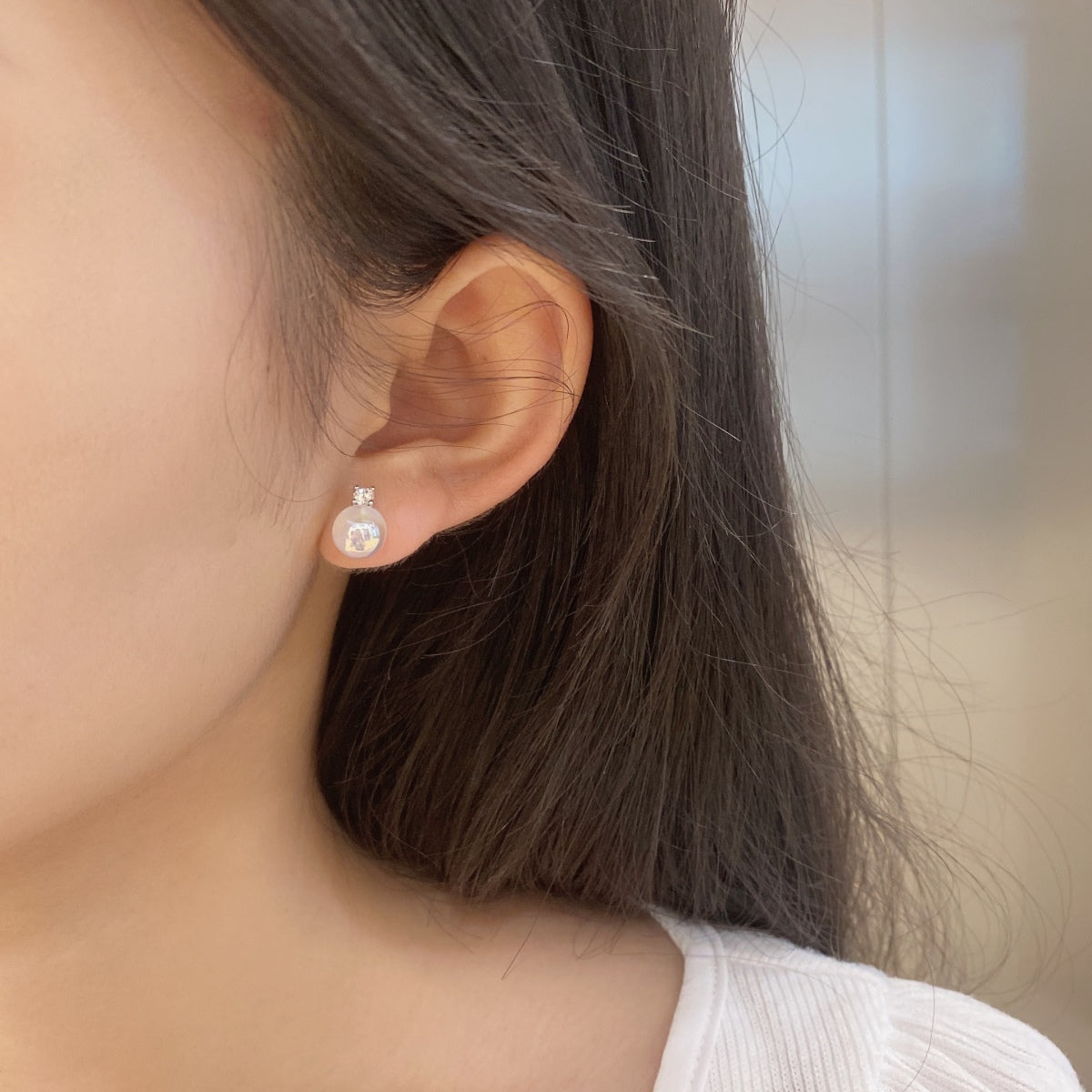 [ECHO ]Symphony Mermaid Pearl Earrings