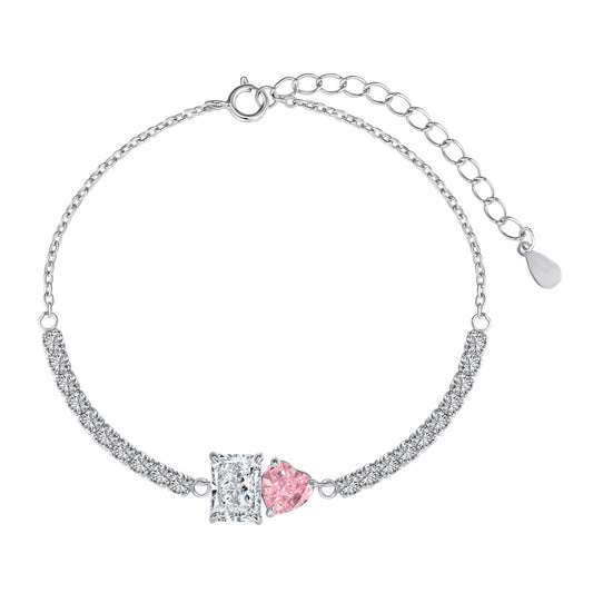 [ECHO ]Dazzling Unique Multi Shape Lover Bracelet