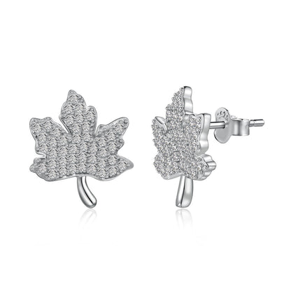 [ECHO ]Exquisite Maple Leaf Design Earrings