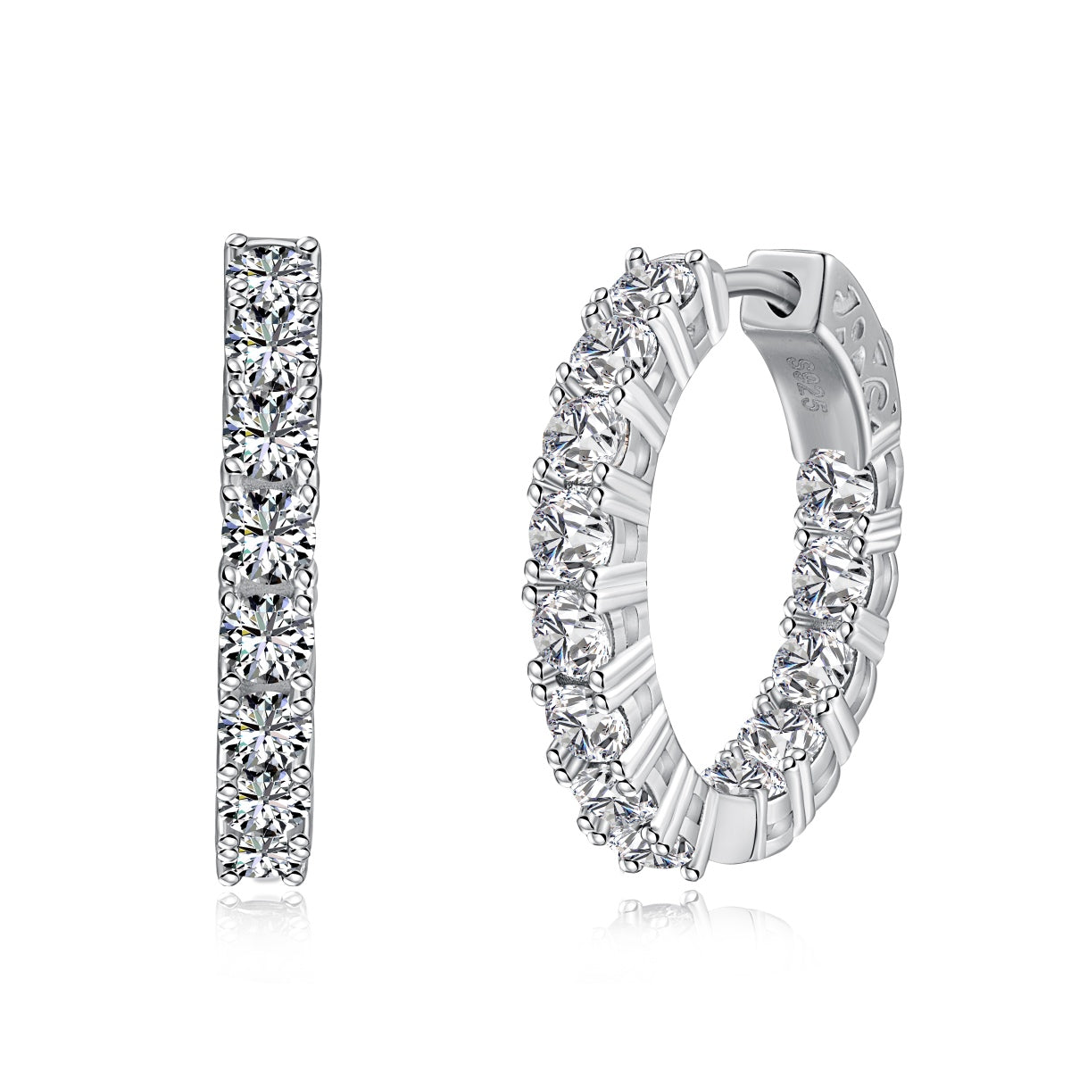 [ECHO ]Unique Round Cut Daily Earrings