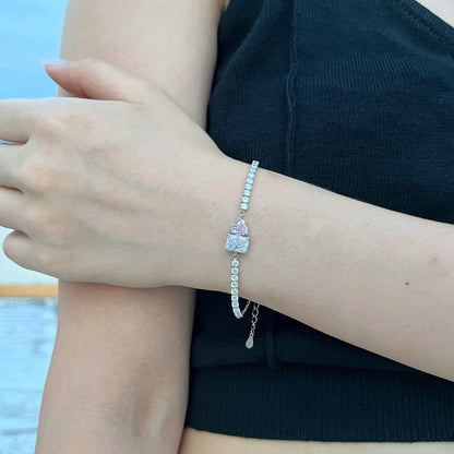 [ECHO ]Dazzling Unique Multi Shape Lover Bracelet