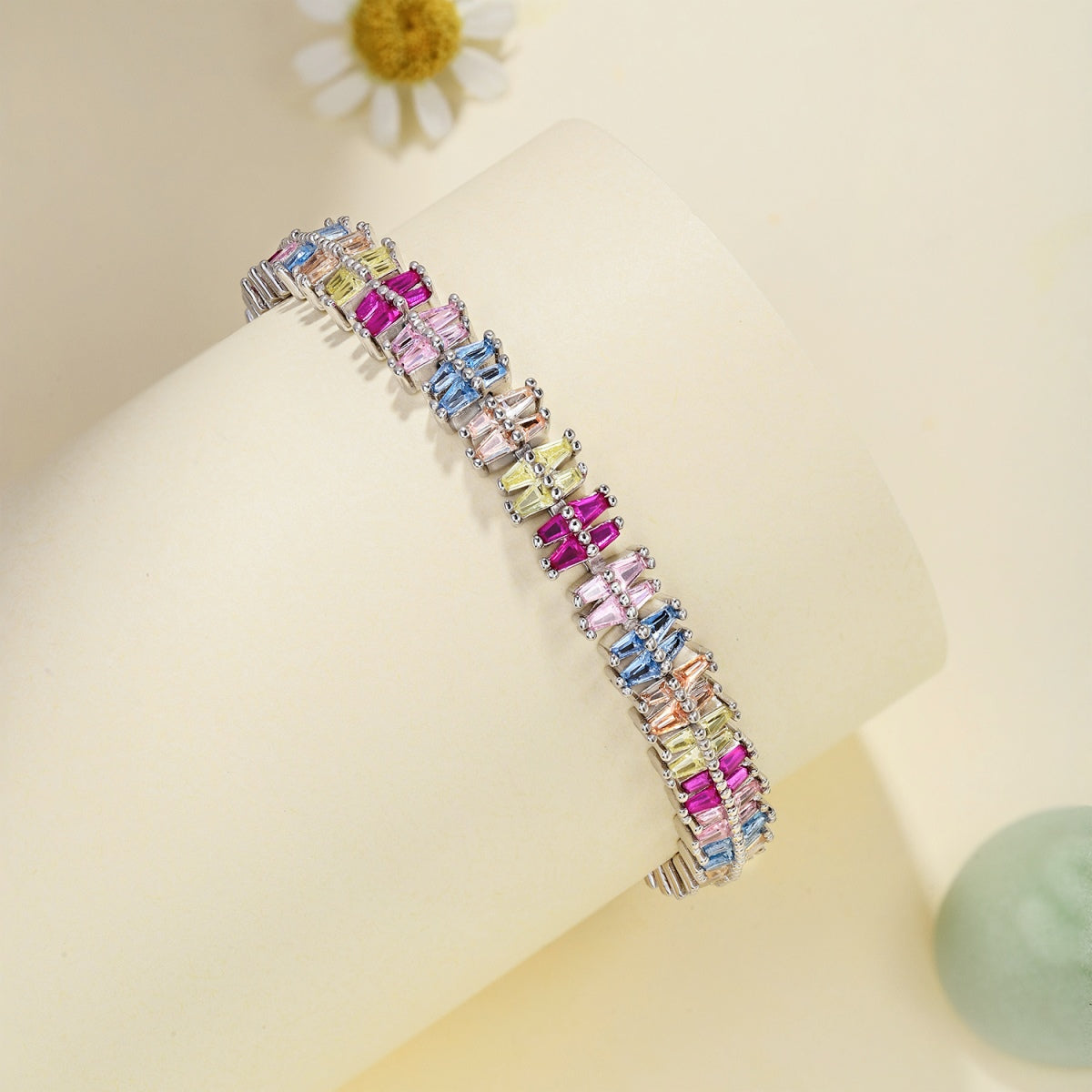 [ECHO ]Sparkling Exquisite Multi Cut Party Bracelet