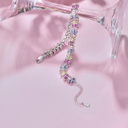 [ECHO ]Sparkling Exquisite Multi Cut Party Bracelet