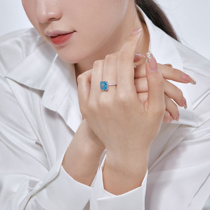 [ECHO ]4.0 Carat Luxurious Engagement Ring