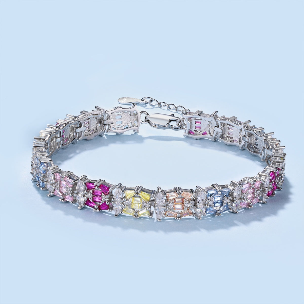 [ECHO ]Delicate Colorful Multi Cut Party Bracelet