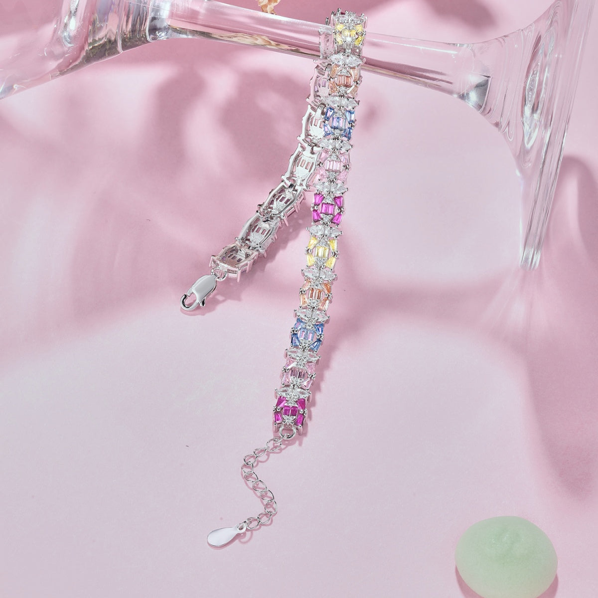 [ECHO ]Delicate Colorful Multi Cut Party Bracelet
