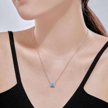 [ECHO ]Luxurious Square Shape Colorful Necalack