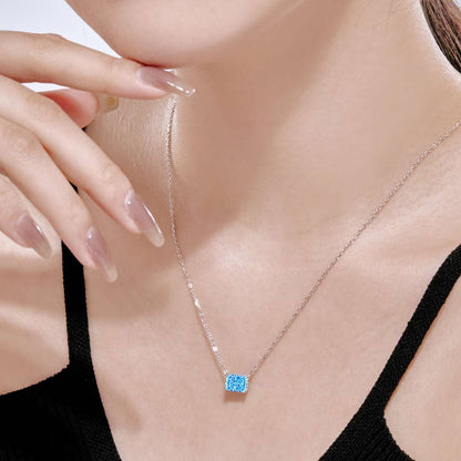 [ECHO ]Luxurious Square Shape Colorful Necalack