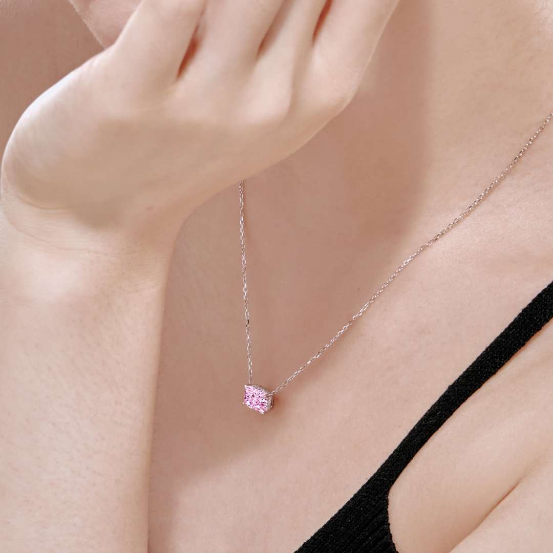 [ECHO ]Luxurious Square Shape Colorful Necalack