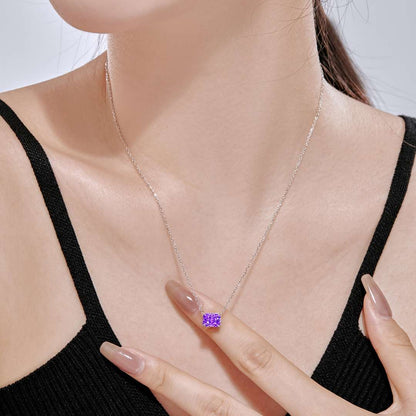 [ECHO ]Luxurious Square Shape Colorful Necalack