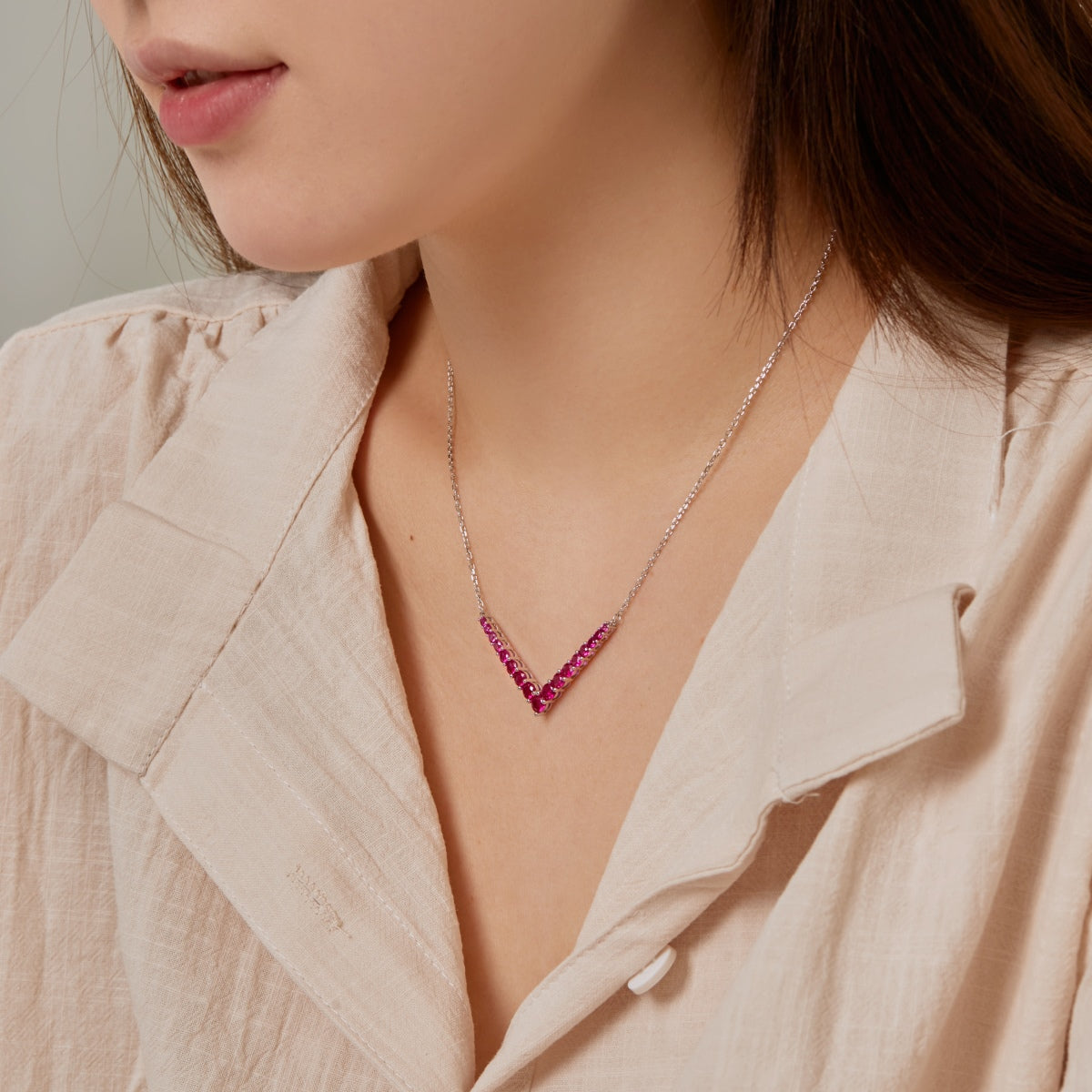 [ECHO ]Ornate Round Cut Necklace