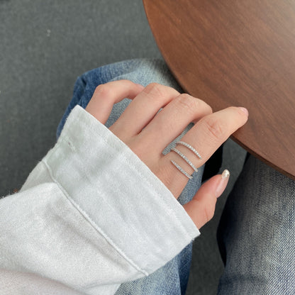 [ECHO ]Unique Vibrant Entangle Daily Ring