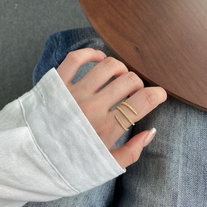 [ECHO ]Unique Vibrant Entangle Daily Ring