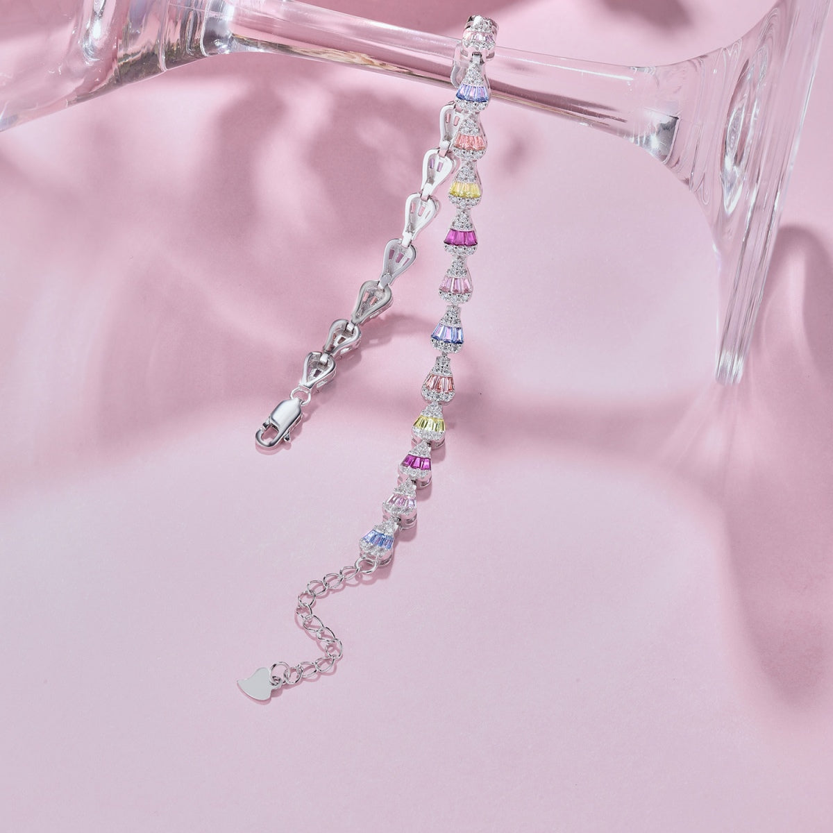 [ECHO ]Radiant Water Drop Shape Daily Bracelet