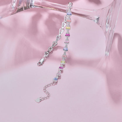 [ECHO ]Radiant Water Drop Shape Daily Bracelet