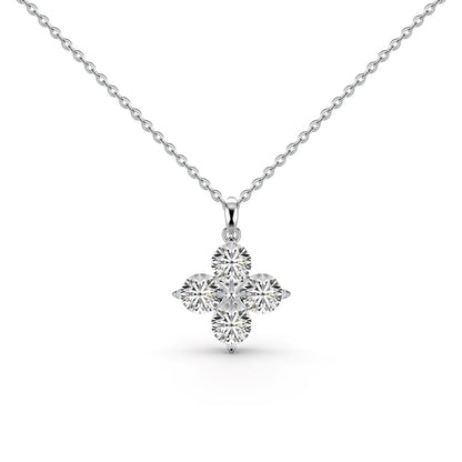 [ECHO ]Four-Leaf Clover And Eight-Pointed Star Necklace