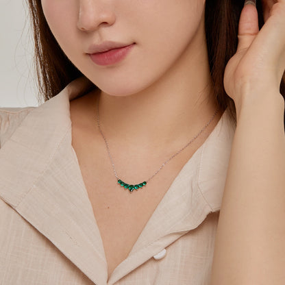 [ECHO ]Dainty Colorful Heart Necklace
