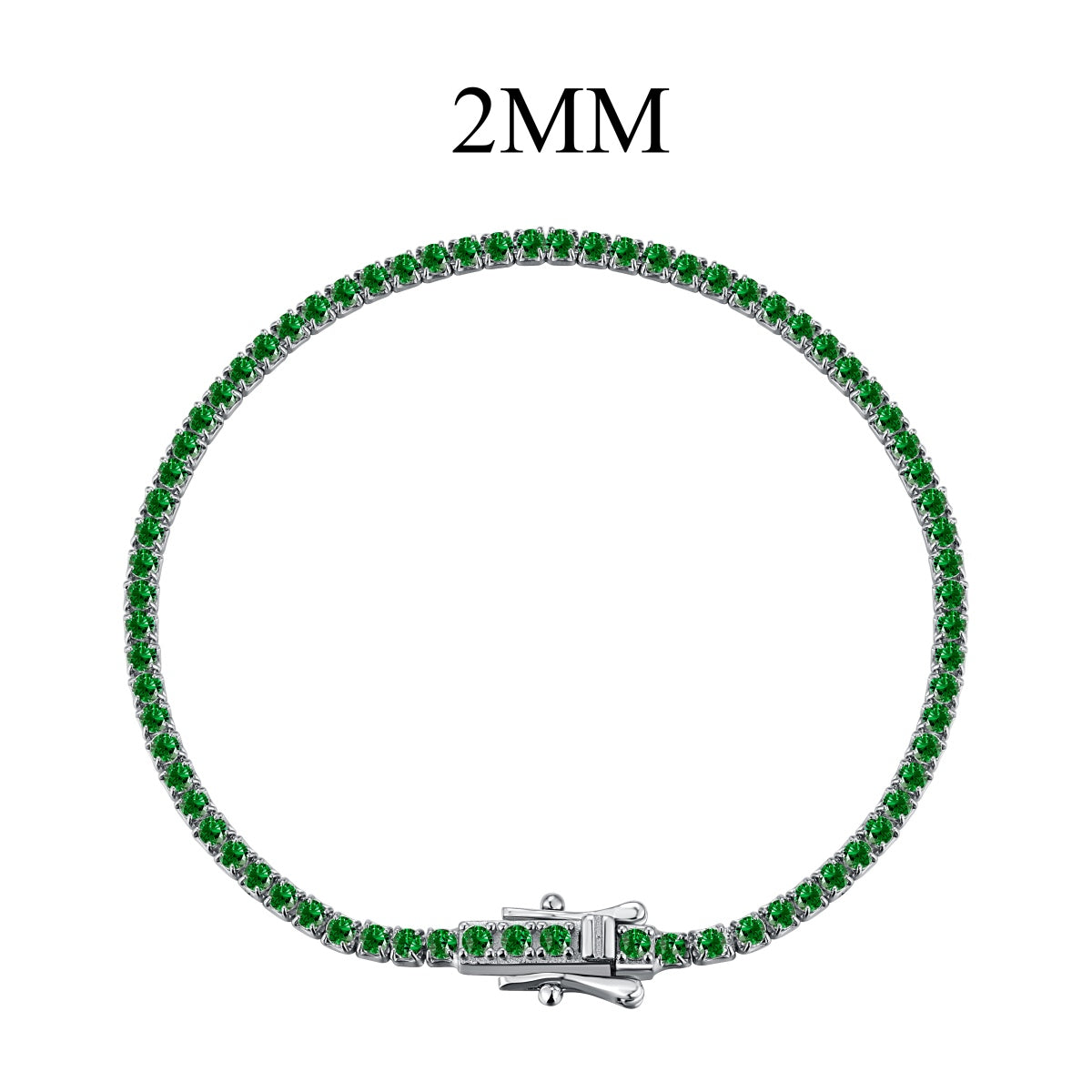 [ECHO ]Radiant Colorful Round Cut Party Bracelet