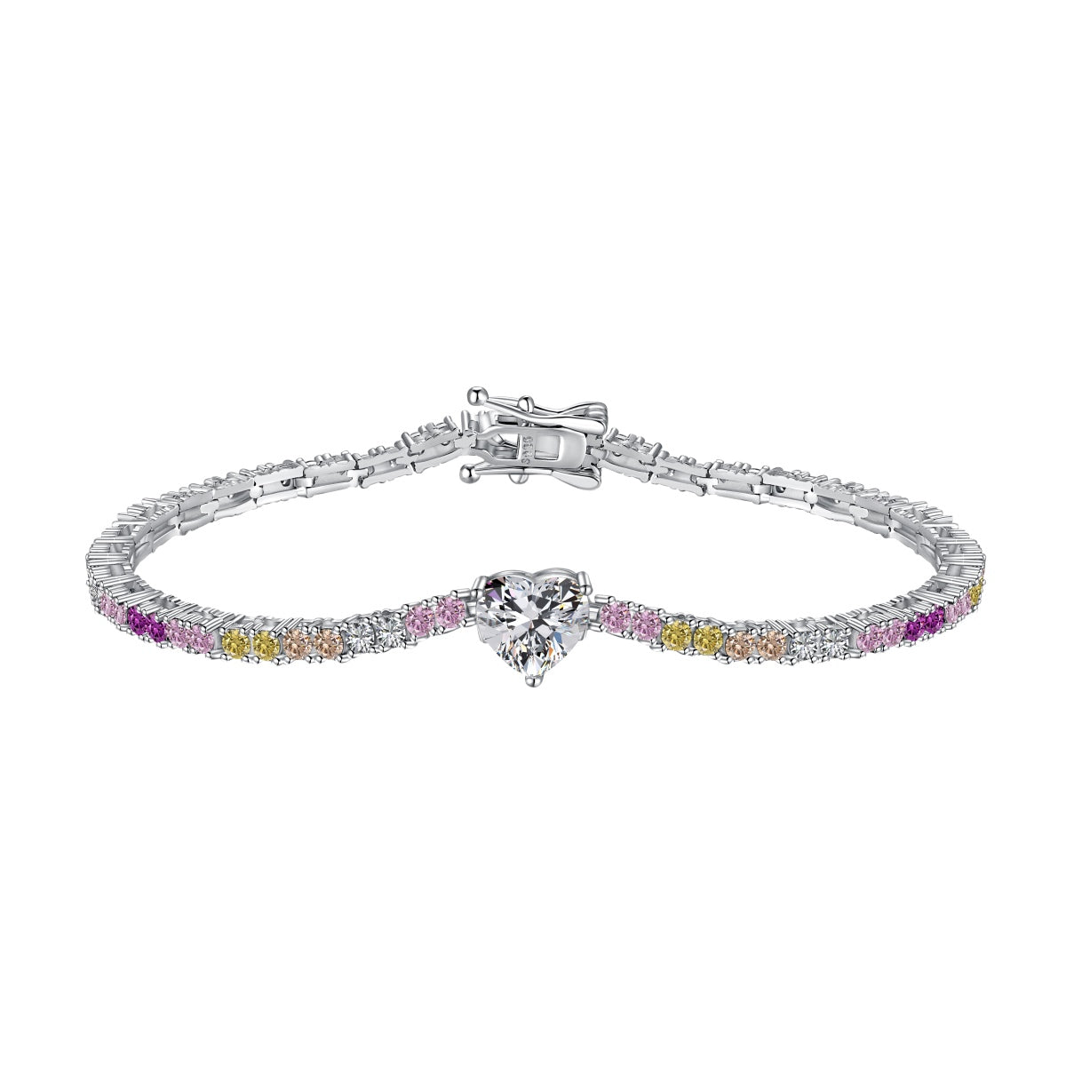 [ECHO ]Delicate Romantic Heart Shape Lover Bracelet