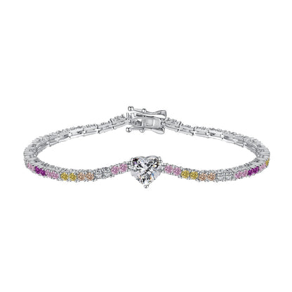[ECHO ]Delicate Romantic Heart Shape Lover Bracelet