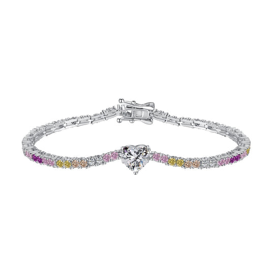 [ECHO ]Delicate Romantic Heart Shape Lover Bracelet