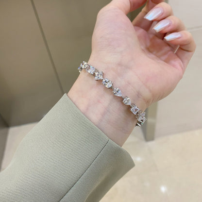 [ECHO ]Unique Exquisite Multi Cut Daily Bracelet