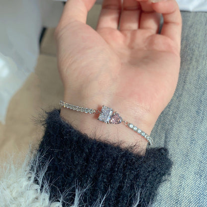 [ECHO ]Dazzling Unique Multi Shape Lover Bracelet