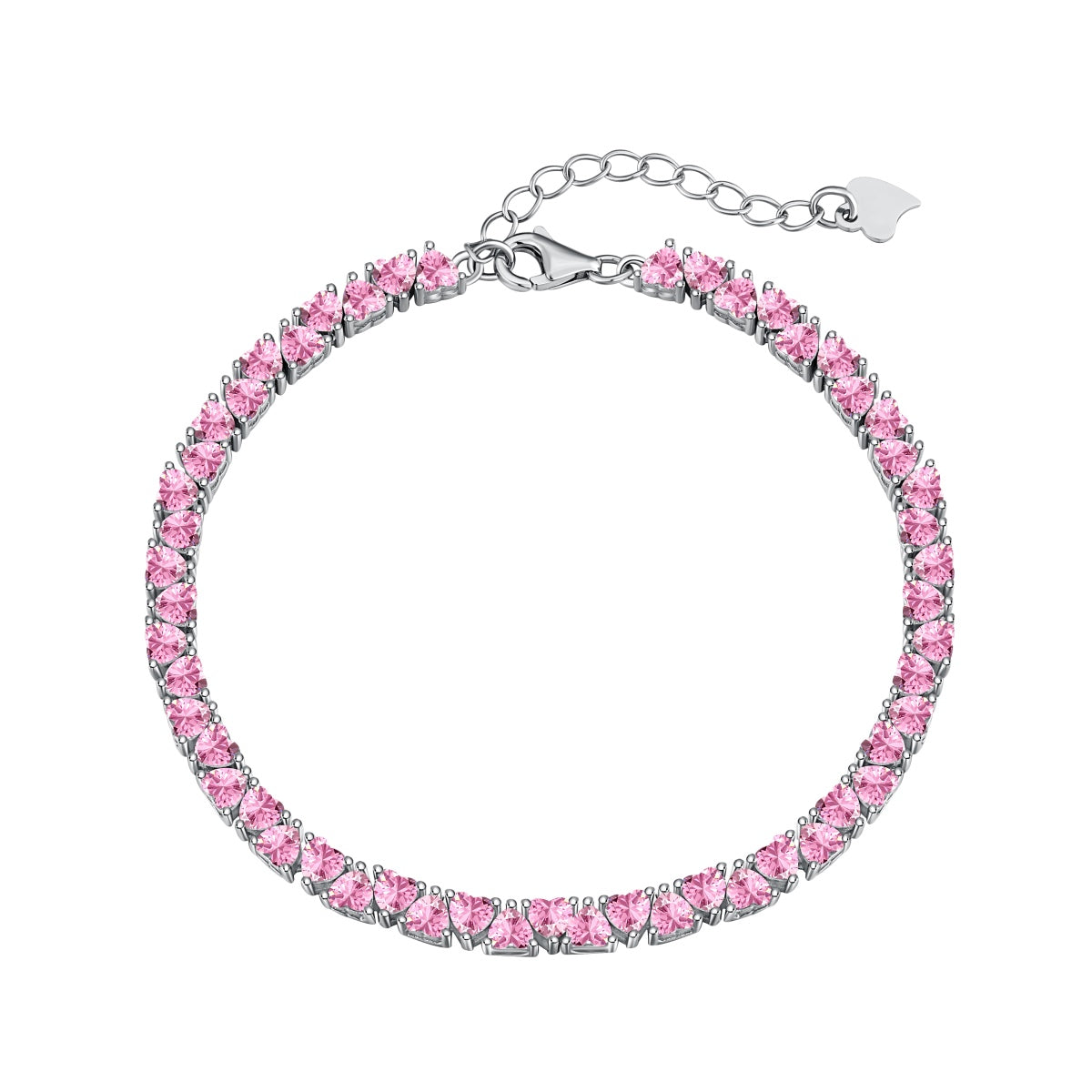 [ECHO ]Dazzling Romantic Heart Shape Lover Bracelet