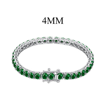 [ECHO ]Radiant Colorful Round Cut Party Bracelet